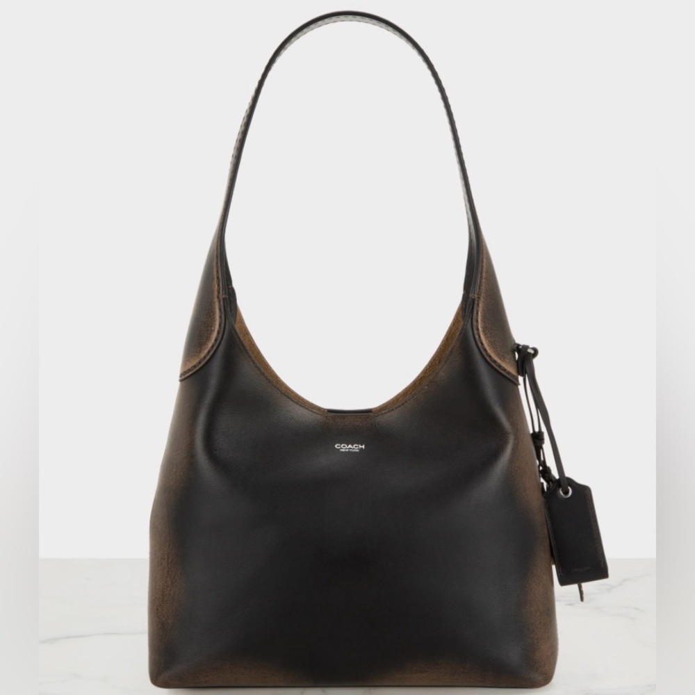 Coach Brooklyn 28 Loved Leather Shoulder Bag
